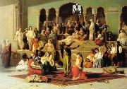 unknow artist Arab or Arabic people and life. Orientalism oil paintings  259 oil on canvas